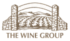 The Wine Group logo featuring a stylized vineyard with a lattice roof above and the company name below.