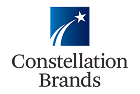 Constellation Brands logo with a stylized shooting star inside a blue square above the brand name.